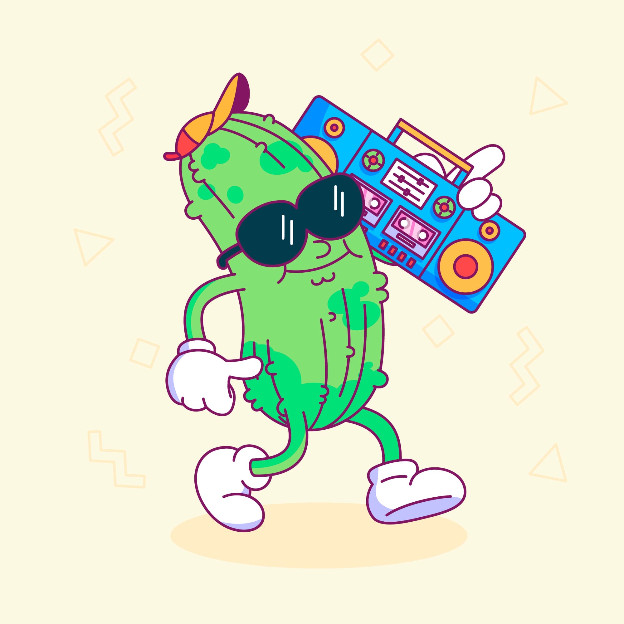 Pickle Cartoon