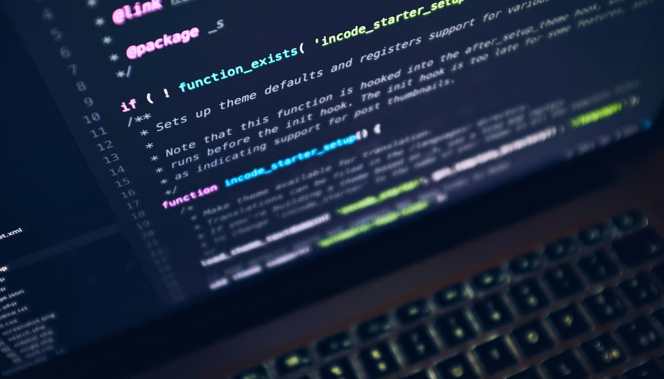 A technology-focused hero background for the industries page